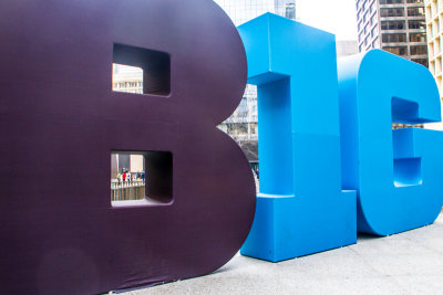 Big Ten Conference, Basketball,  Chicago, St. Patrick's Day, 2015