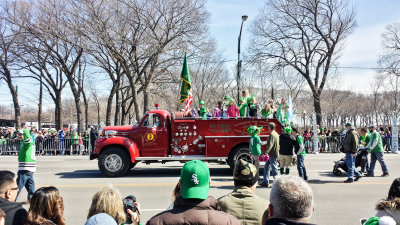 Chicago, St. Patrick's Day Parade, 2015