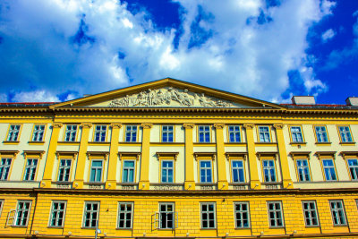 Building by Stadtpark, Vienna, Austria