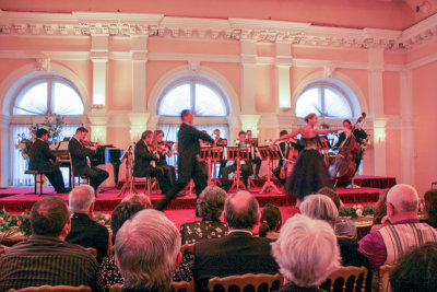 Performance at the Kursalon, Vienna, Austria