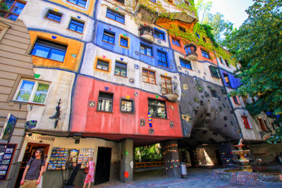 Hundertwasserhaus, Vienna, Austria