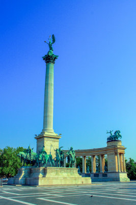 Heroes Square, Budapest, Hungary