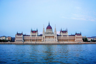 The Hungarian Parliament Building, Budapest, Hungary