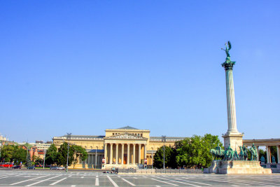 Heroes Square, Budapest, Hungary