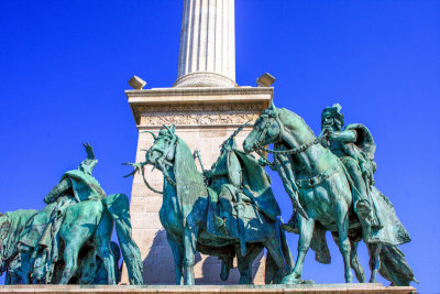 Heroes Square, Budapest, Hungary