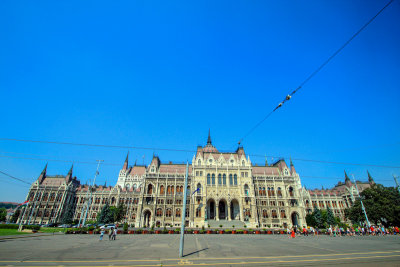 The Hungarian Parliament Building, Budapest, Hungary