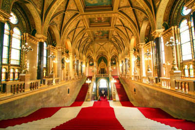 The Hungarian Parliament Building, Budapest, Hungary