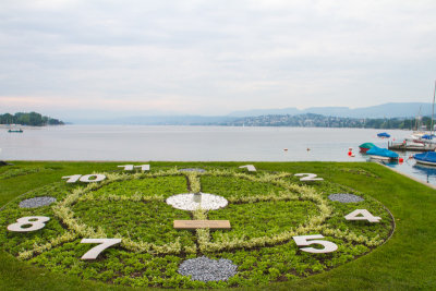 Clock, Zurich, Switzerland