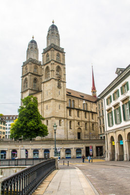 Grossmunster Church, Zurich, Switzerland