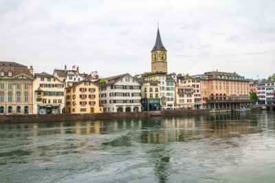 St. Peter on the Limmat, Zurich, Switzerland