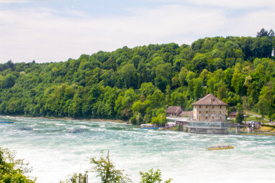 Schloss Worth. Rhine falls, Switzerland