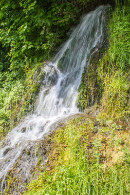 Waterfalls in Rhinefall, Switzerland