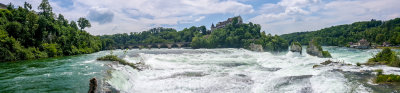 Panorama, Rhine falls, Switzerland