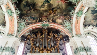 Baroque Interiors, Cathedral, St. Gallen, Abbey of Saint Gall, Switzerland