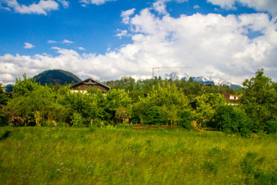 Landscape, Building the Alps, Swiss Alps