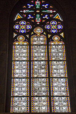 Stained Glass, Window, Elisabethenkirche, Basel, Switzerland