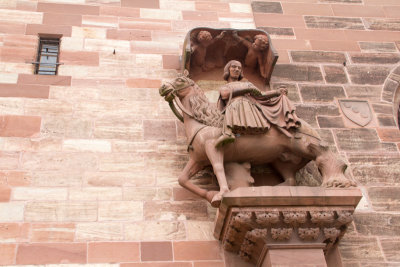 Basel Minster, Cathedral, Basel, Switzerland