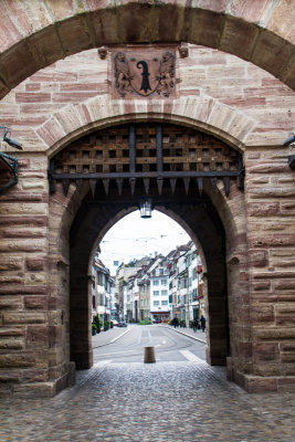 Gate of Spalen (Spalentor), Basel, Switzerland