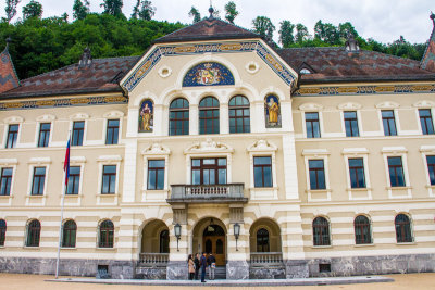 Government building, Vaduz, Liechtenstein