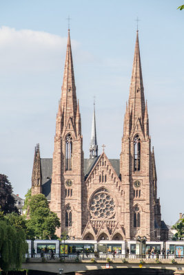 Eglise Saint Paul, Ill River, Strasbourg, France