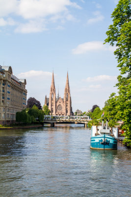 Eglise Saint Paul, Ill River, Strasbourg, France