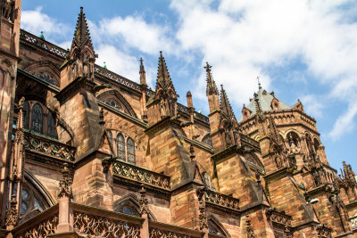 La cathedrale Notre-Dame de Strasbourg, France