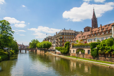 Ill River, Grande ÃŽle (Grand Island), Strasbourg, France
