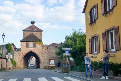 Dunbach-la-ville, Route du Vin, Alsace, France