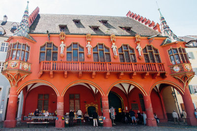 The Historical Merchants Hall of 1520-21, Freiburg im Breisgau, Black Forest, Germany
