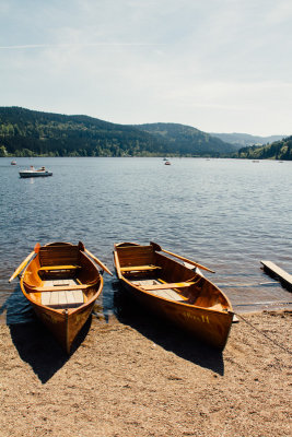Boats, Lake Titisee, Black Forest, Germany