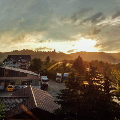 Gengenbach, Sunset, Black Forest, Germany