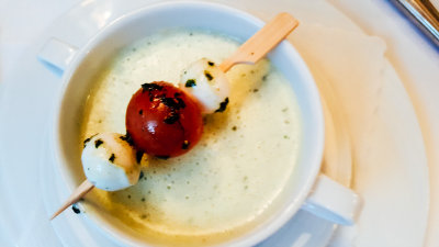 Soup, Scwharzwald Hotel, Gengenbach, Black Forest, Germany
