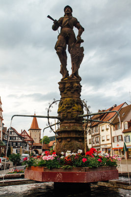 Fountain, Gengenbach, Black Forest, Germany