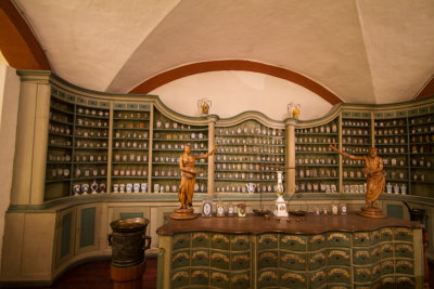 Pharmacy, Heidelberg castle, Germany
