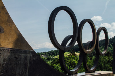 Bergisel Ski Jump, Olympics location, Rings, Innsbruck, Austria