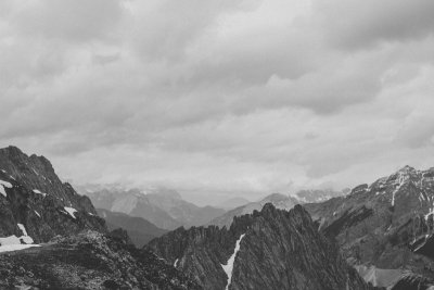 Mountain peak, Alps, Innsbruck, Austria