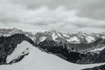 Nordkette range, alps, Innsbruck, Austria