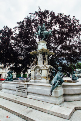 Leopold V, Fountain, Hofburg Palace, Innsbruck, Austria