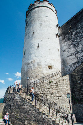 Tower, Salzburg cathedral, Salzburg, Austria