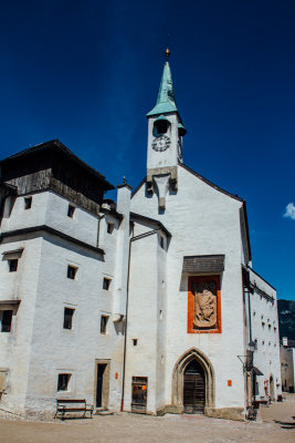 Fortress Hohensalzburg, Kathol. St.-Georgs-Kirche, Salzburg, Austria