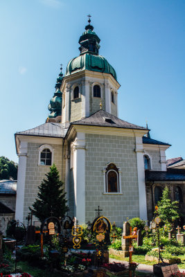 St. Peters Church, St. Peters Cemetery, Salzburg, Austria