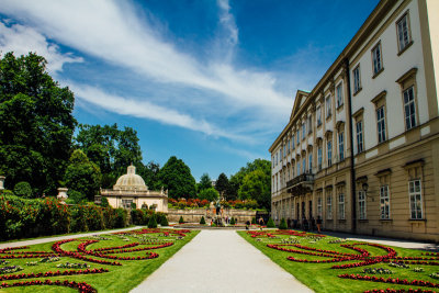 Mirabellgarten, Mirabell Palace, Salzburg, Austria