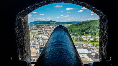Cannon, Salzburg Castle, Salzburg, Austria