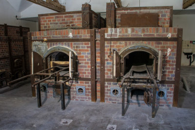 Crematorium, Concetration Camp, Dachau, Germany