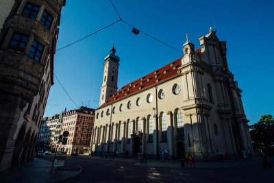 Heiliggeistkirche, Holy Ghost Church, Munich, Bavaria, Germany