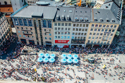 Marienplatz, View of Munich, Bavaria, Germany