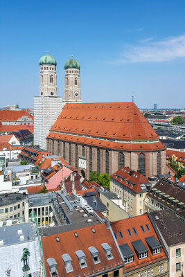 Frauenkirche, Dom zu Unserer Lieben Frau, Cathedral of Our Dear Lady, Munich, Bavaria, Germany