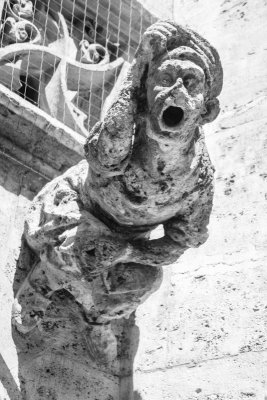 Gargoyles, New Town Hall, Munich, Bavaria, Germany