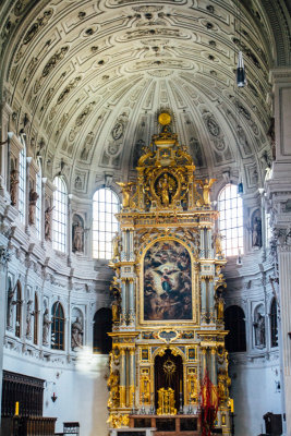 St. Michael's Church, High Altar, Munich, Bavaria, Germany