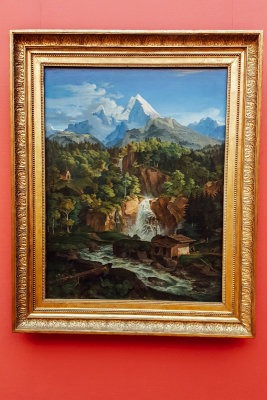 Der Watzmann, Ludwig Richter, 1824, Neue Pinakothek, Munich, Bavaria, Germany